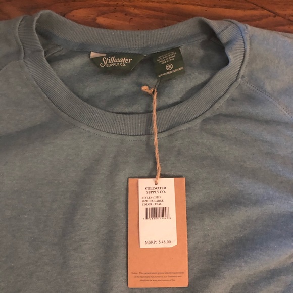 Teal Sweatshirt - Picture 1 of 4